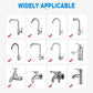 🚰50% OFF NOW! Pressurized Splash‑proof Filter Faucet Nozzle‑Multi‑Layer Filtration Tap Aerator, High‑Pressure Anti‑Splash Water Saving Sink Faucet Attachment