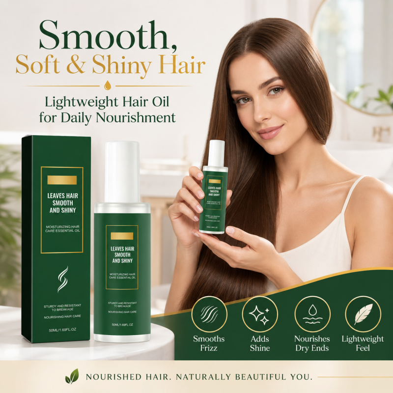🥳2026 TOP RATED🥳 Hair Essential Oil – Deep Moisture for Dry Ends, Instant Frizz Control, Lightweight – Silky & Radiant! 🌟💧