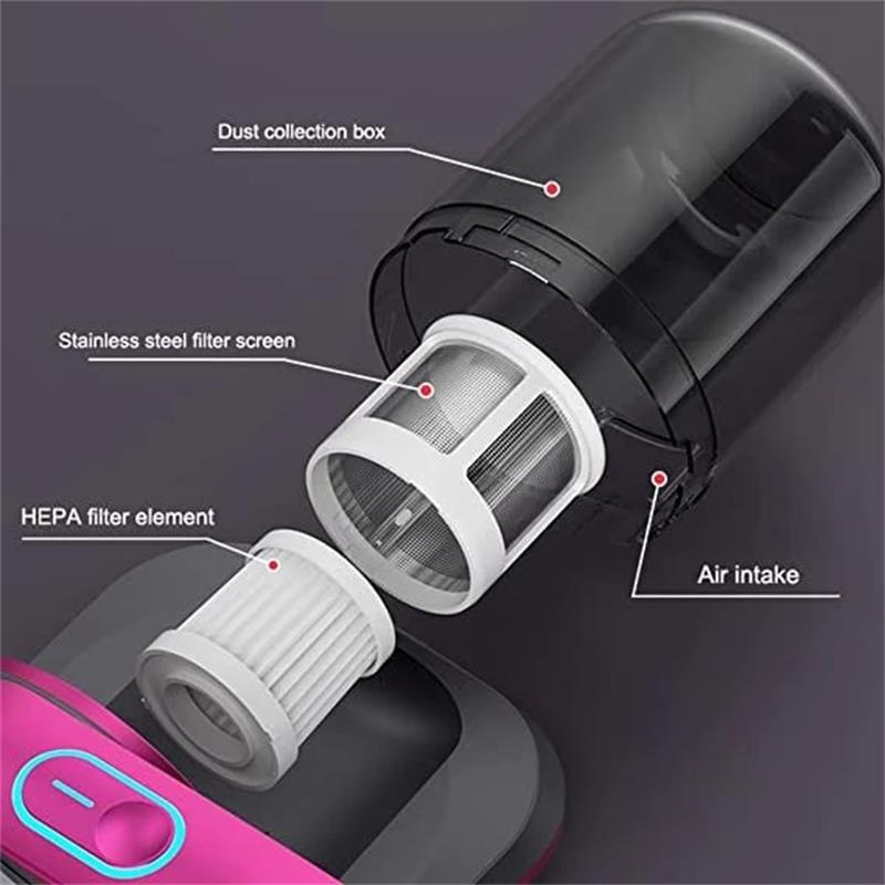 🛏️DUST MITES MAKING YOU SNEEZE?🛏️ Cordless Vacuum – 8KPa Suction, UV Sterilization, HEPA Filter – Deep Cleans Beds, Sofas & Cars! 🧹