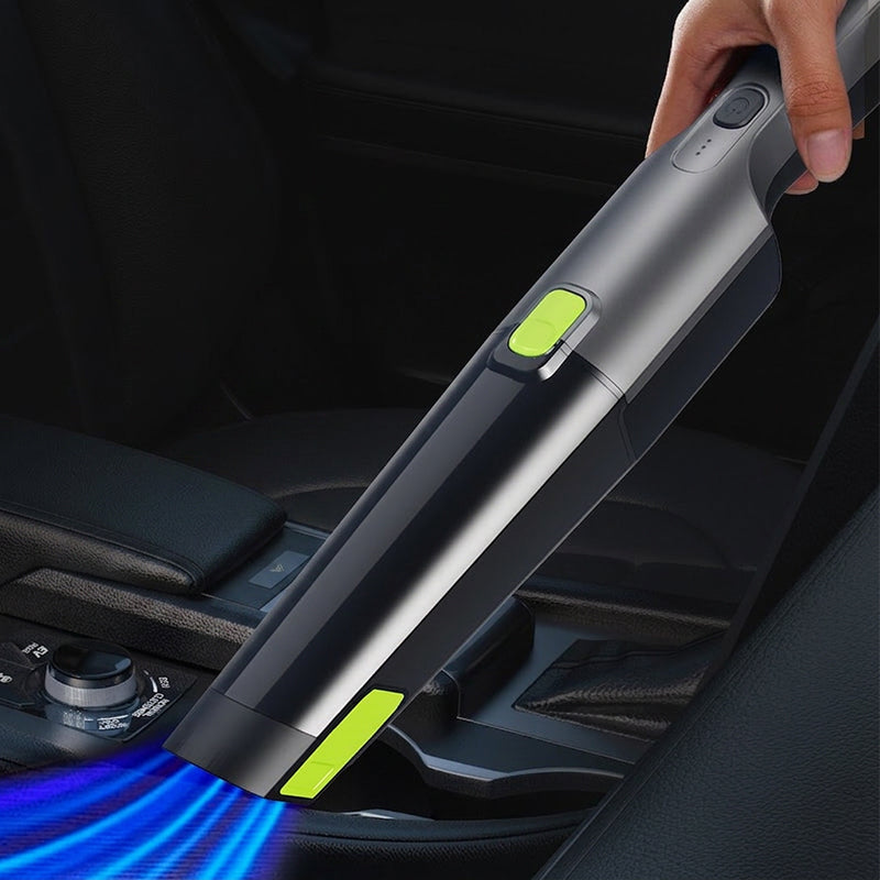 ⏰50% OFF⏰ Cordless Handheld Car Vacuum – 6KPa Suction, 2-Speed Adjustment, LED Light, Easy-Empty Design – Includes Storage Base! 🔋