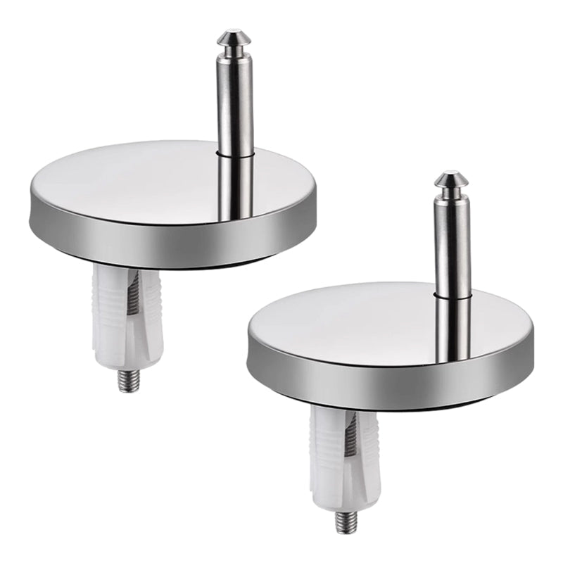 🚽 Toilet seat mounting bolts – 304 stainless steel, fits 99% of toilets, expansion bolt mechanism. Tool-free install. 50% OFF! 🔩✨