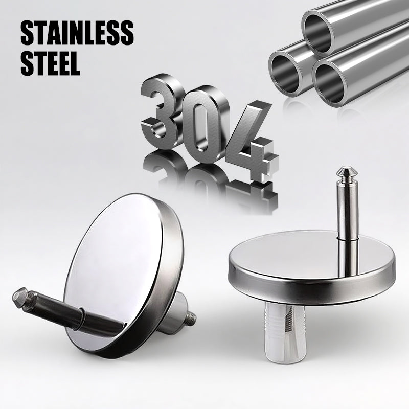 🚽 Toilet seat mounting bolts – 304 stainless steel, fits 99% of toilets, expansion bolt mechanism. Tool-free install. 50% OFF! 🔩✨