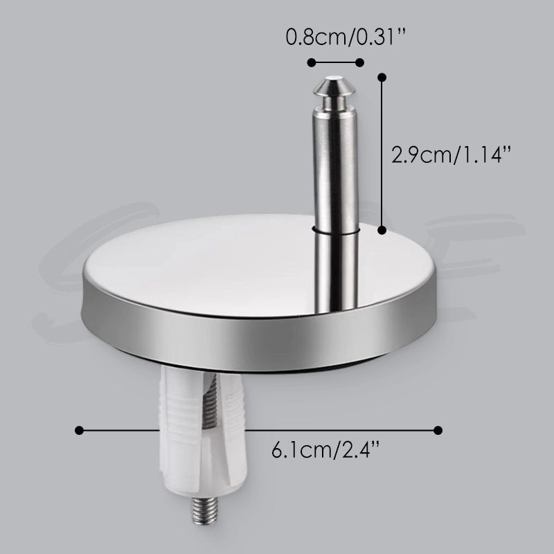 🚽 Toilet seat mounting bolts – 304 stainless steel, fits 99% of toilets, expansion bolt mechanism. Tool-free install. 50% OFF! 🔩✨
