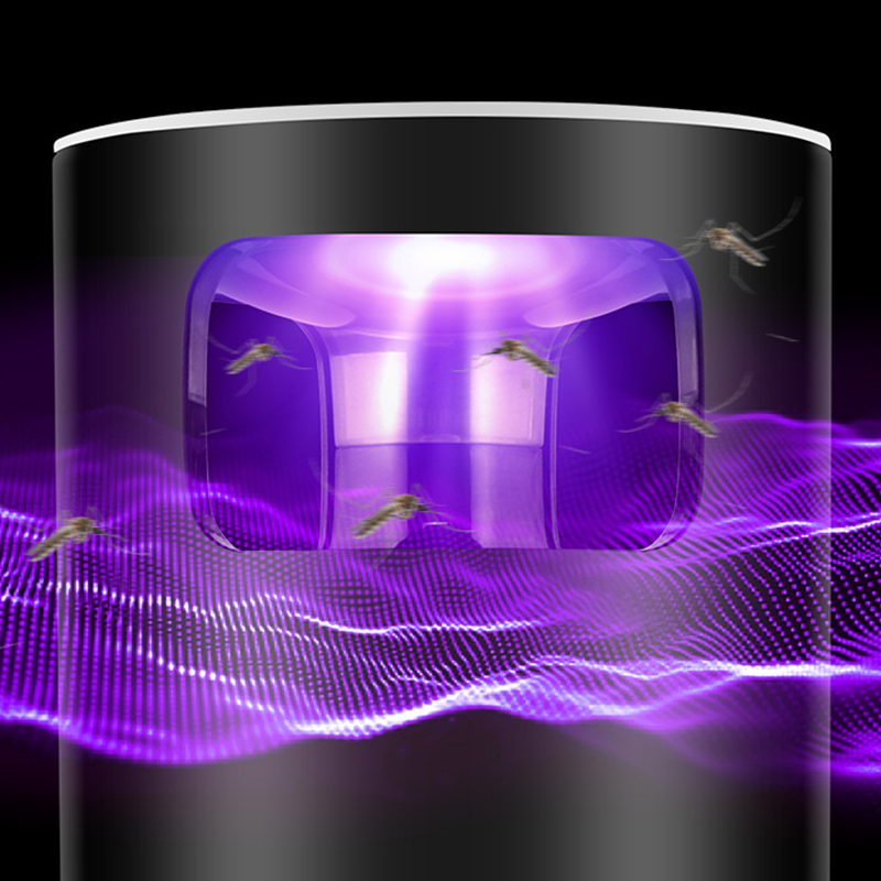 🔥FLASH SALE🔥 USB Mosquito Killer Lamp – UV Light + Body Heat Simulation, Quiet ≤25dB, 7-Color Night Light – USB Powered! 🦟🚫