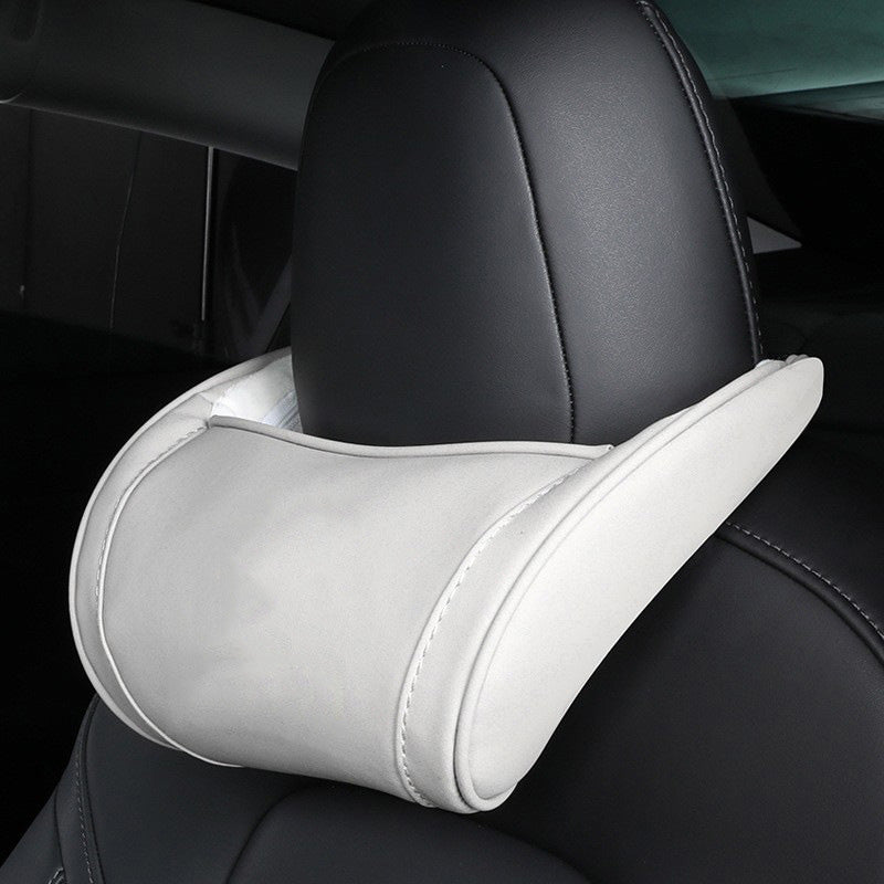 Ergonomic memory foam car headrest pillow