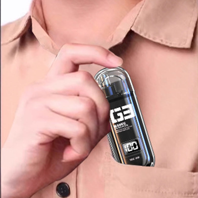 🔥FLASH SALE🔥 Rechargeable Nose Hair Trimmer – 360° Rounded Blade, Washable Head, 90-Day Battery – Safe & Hygienic! ✂️🧔