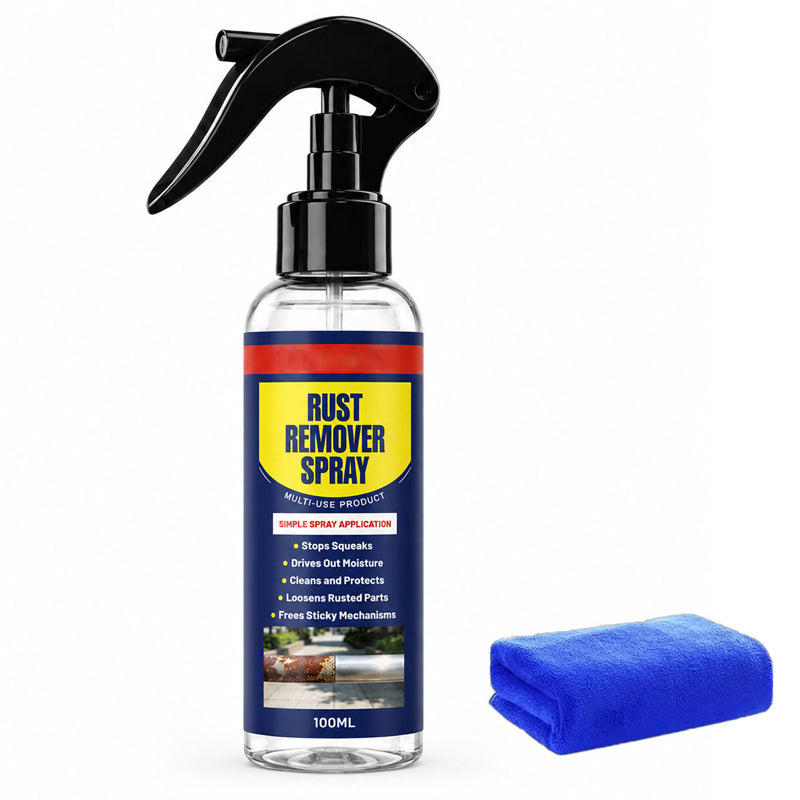 🥳2026 TOP PICK🥳 Rust Remover Spray & Lubricant – Instant Metal Restoration, Prevents Future Rust – Easy One-Hand Application! 🔧💨