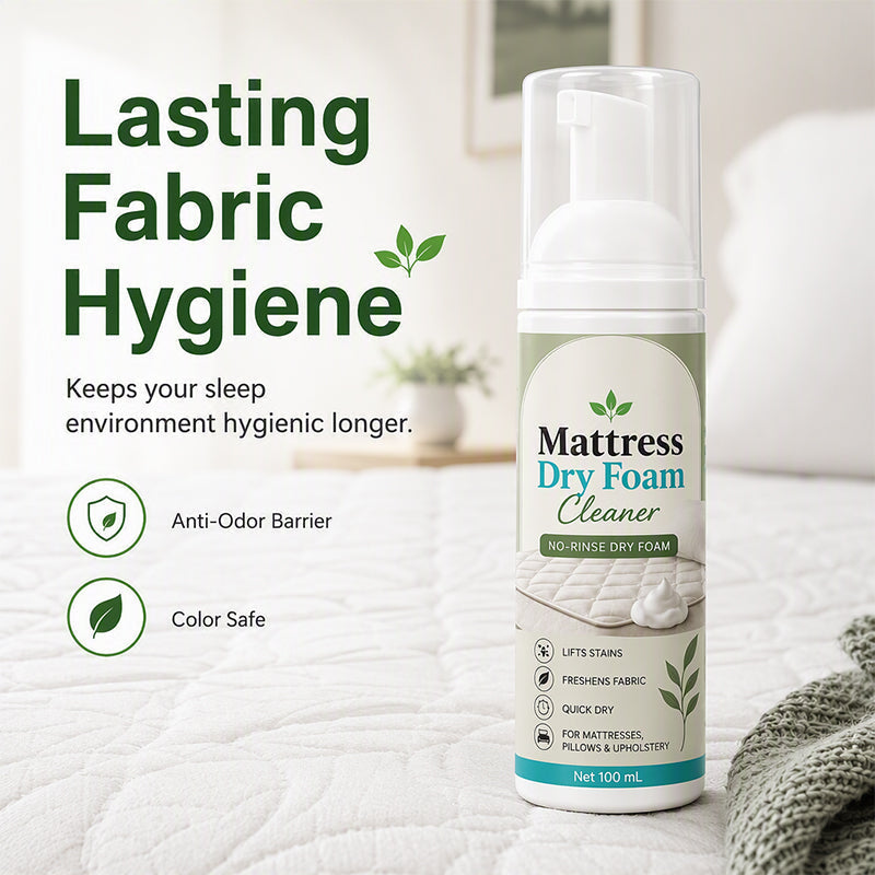 🔥 No-Rinse Mattress Dry Foam Cleaner – Enzyme-Powered Formula with Quick-Dry Technology – Ideal for Mattresses, Sofas, Car Seats & Pillows 🛏️🧽