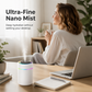Mini USB Air Humidifier with Colorful Light for Bedroom and Car