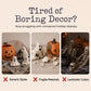 🎃BORING HALLOWEEN DECOR?🎃 Spooky Duck Set – Hand-Painted, 5 Characters, Weather-Resistant – For Shelves, Desks & Outdoors! 🦇