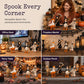 🎃BORING HALLOWEEN DECOR?🎃 Spooky Duck Set – Hand-Painted, 5 Characters, Weather-Resistant – For Shelves, Desks & Outdoors! 🦇