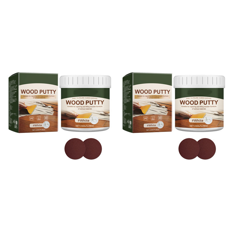 🔥FLASH SALE🔥 Wood Repair Filler Putty – Fills Cracks & Chips, Smooths Surfaces, Blends with Dark Wood – Easy Application!