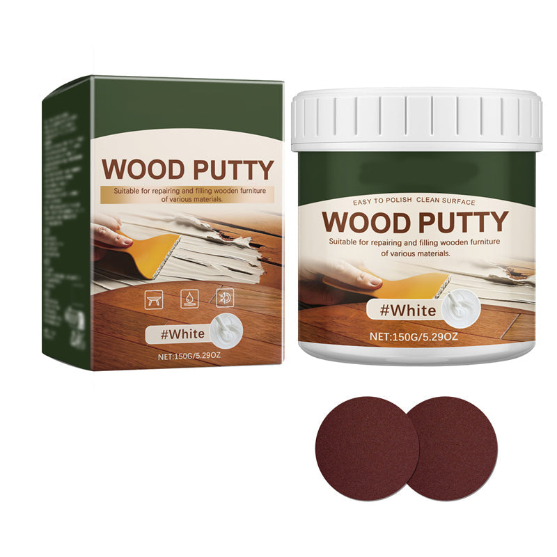 🔥FLASH SALE🔥 Wood Repair Filler Putty – Fills Cracks & Chips, Smooths Surfaces, Blends with Dark Wood – Easy Application!