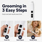 Electric Pet Nail Grinder with LED Power Display🐶NERVOUS ABOUT NAIL TRIMMING?🐶 Electric Grinder – LED Power Display, Whisper-Quiet, 3 Easy Steps – Stress-Free Grooming! 🛡️