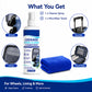 🔥 Multi-Surface Luggage Cleaning Spray – Gentle Formula for ABS, Polycarbonate, Leather & Canvas – Ideal for Pre-Trip & Post-Travel Care 🧳🧴