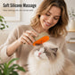 🔥 3-in-1 Pet Spray Massage Brush – Ultrasonic Steam Technology with 84 Silicone Tips – Ideal for Shedding Control & Relaxing Massage 🐕🛁
