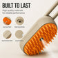 🔥 3-in-1 Pet Spray Massage Brush – Ultrasonic Steam Technology with 84 Silicone Tips – Ideal for Shedding Control & Relaxing Massage 🐕🛁