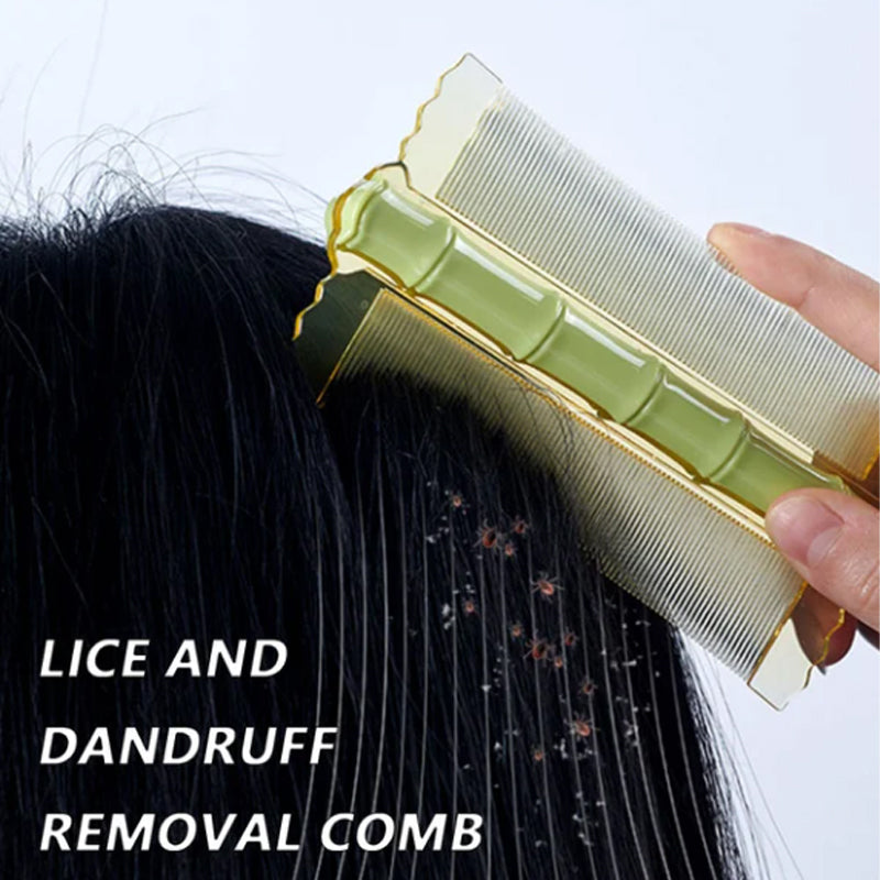 ✨️Amazing Buy 1 get 1 free🔥 🎋💇‍♀️Protect Your Scalp！Nourish Your Hair！🎋Bamboo Styling Double-Sided Fine Teeth Comb