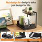 🔥 2-Tier Carbon Steel Organizer – Sliding Drawer & Ventilated Grid, Holds 50 lbs – Ideal for Under-Sink Cabinets, Desks & Bathrooms 🗄️✨
