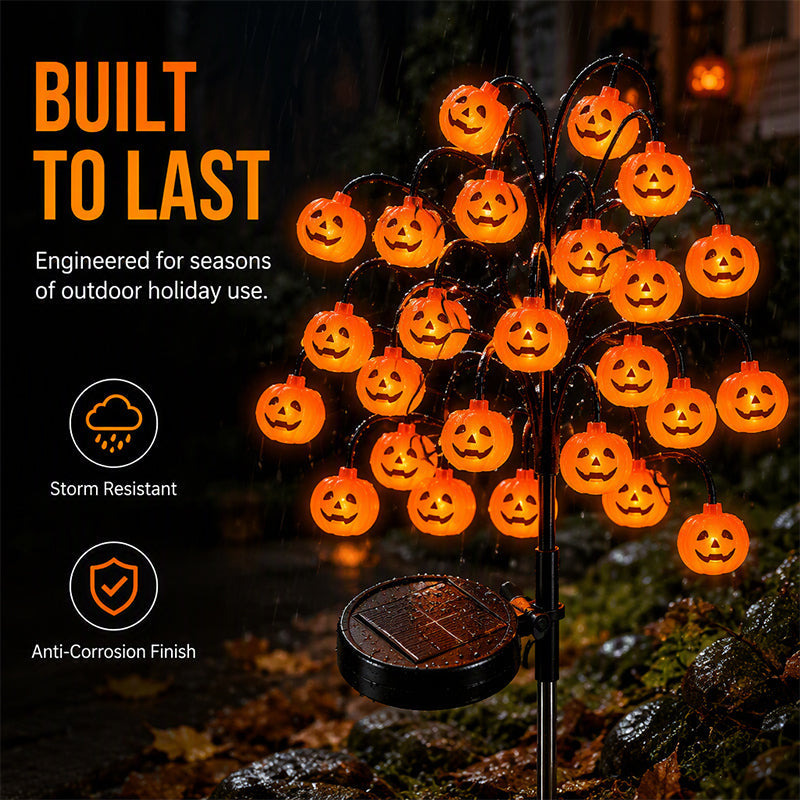 🥳HOT SALE🥳💞10K+ SOLD! Pumpkin Solar Lights – From £11.99! 76cm tall, solar powered & weatherproof. Spooky glow – grab yours! ✅
