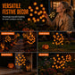 🥳HOT SALE🥳💞10K+ SOLD! Pumpkin Solar Lights – From £11.99! 76cm tall, solar powered & weatherproof. Spooky glow – grab yours! ✅