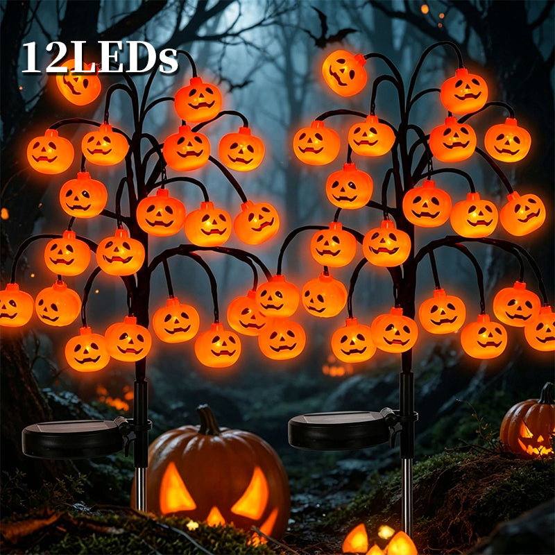 🥳HOT SALE🥳💞10K+ SOLD! Pumpkin Solar Lights – From £11.99! 76cm tall, solar powered & weatherproof. Spooky glow – grab yours! ✅