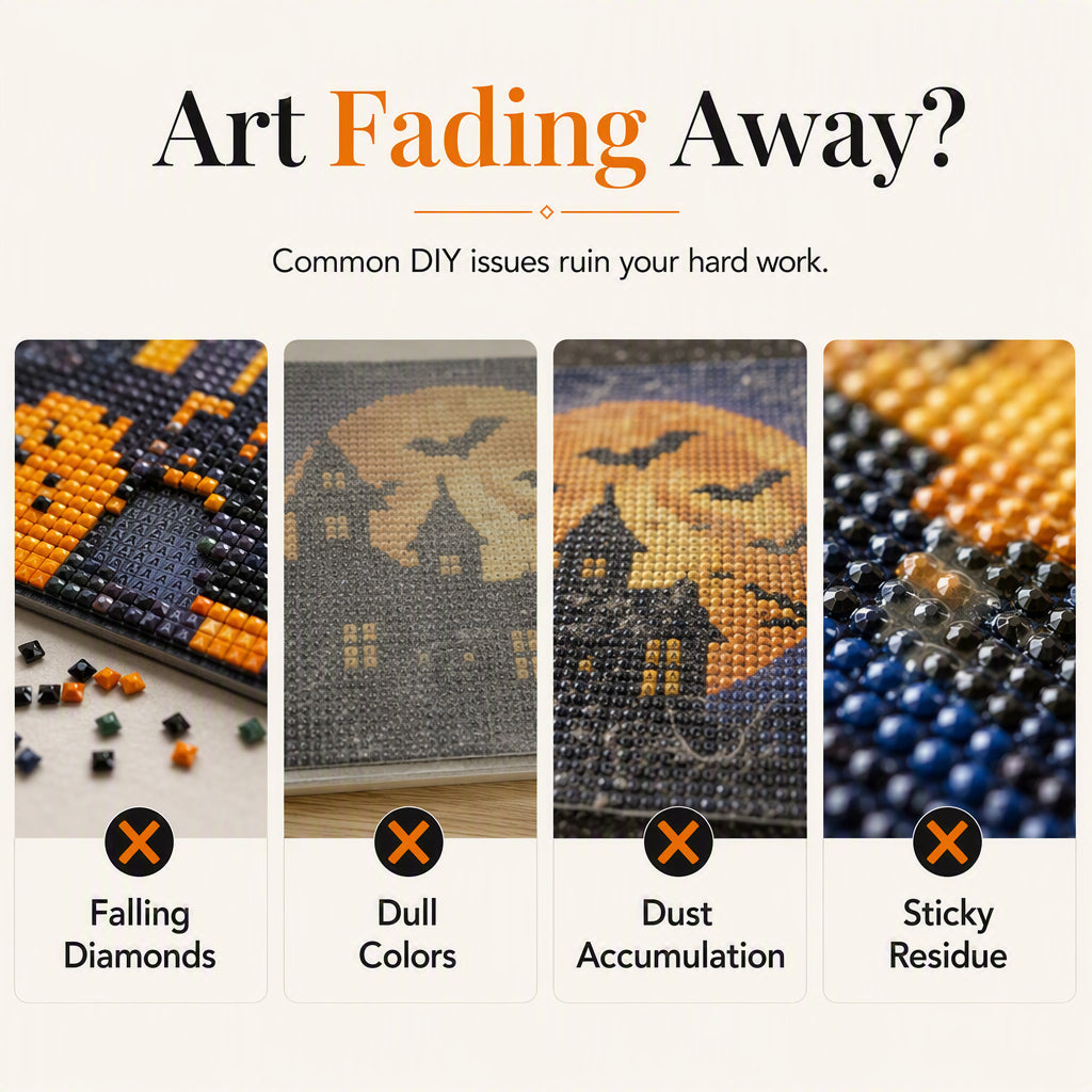 🔥 Brighter Finish Sealer Spray – Crystal-Clear Acrylic Coating with UV & Moisture Protection – Ideal for Diamond Paintings, Crafts & 3D Figures 💎🛡️