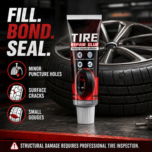 🚗 Tire repair gel – fills cracks & scratches, heat-resistant & waterproof for all vehicles! ✨