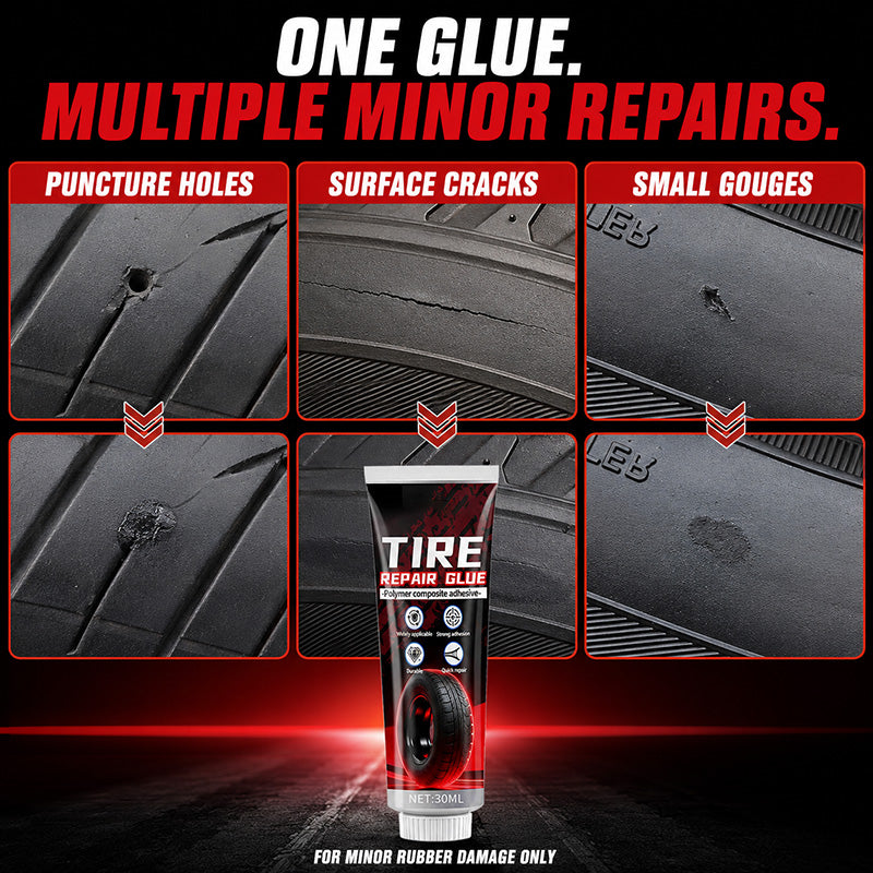 🚗 Tire repair gel – fills cracks & scratches, heat-resistant & waterproof for all vehicles! ✨
