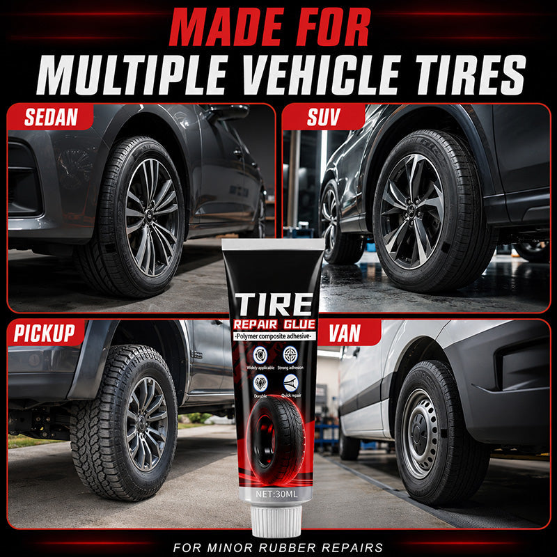 🚗 Tire repair gel – fills cracks & scratches, heat-resistant & waterproof for all vehicles! ✨