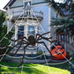 🥳2026 TOP PICK🥳 Spider Web Decor Light – 5M Hanging Design, Battery Operated, Includes Stakes & Hook – Indoor/Outdoor Use! 🎃💀