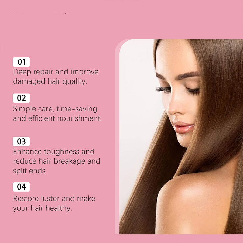 🥳2026 TOP PICK🥳 Repair Hair Mask – Intense Hydration, Smooths Flyaways, Restores Shine – Ideal for Damaged, Permed & Dyed Hair! 🌟💨