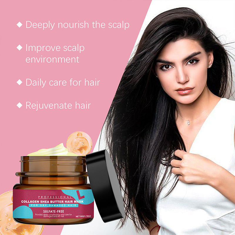 🥳2026 TOP PICK🥳 Repair Hair Mask – Intense Hydration, Smooths Flyaways, Restores Shine – Ideal for Damaged, Permed & Dyed Hair! 🌟💨