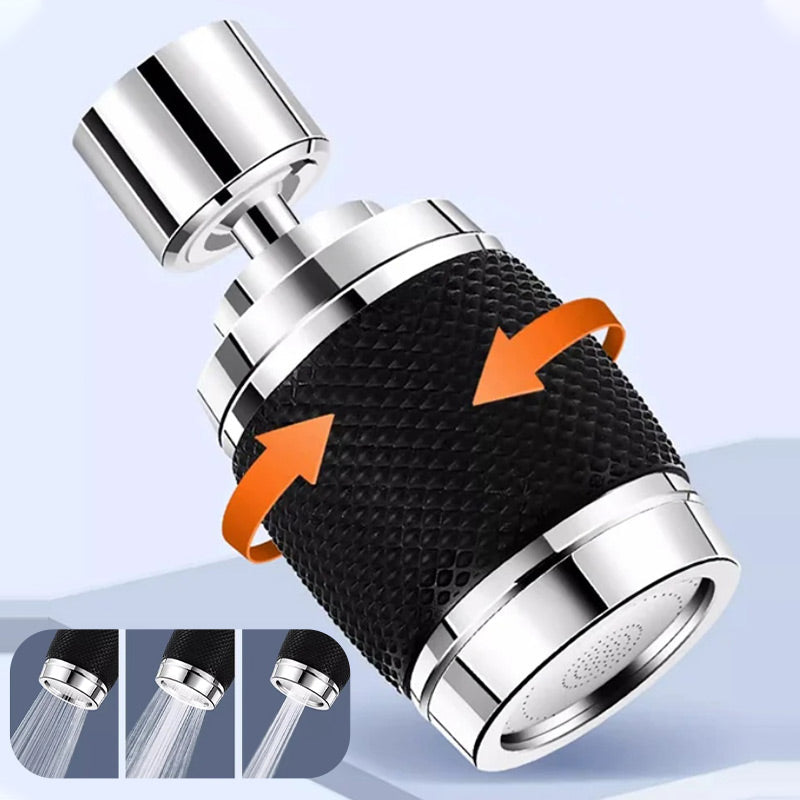 🔥FLASH SALE🔥 360° Swivel Faucet Aerator – 3 Flow Modes, Pressure-Boosting, Splash-Proof – Built-In Filter, Easy No-Tool Install! 🚰✨
