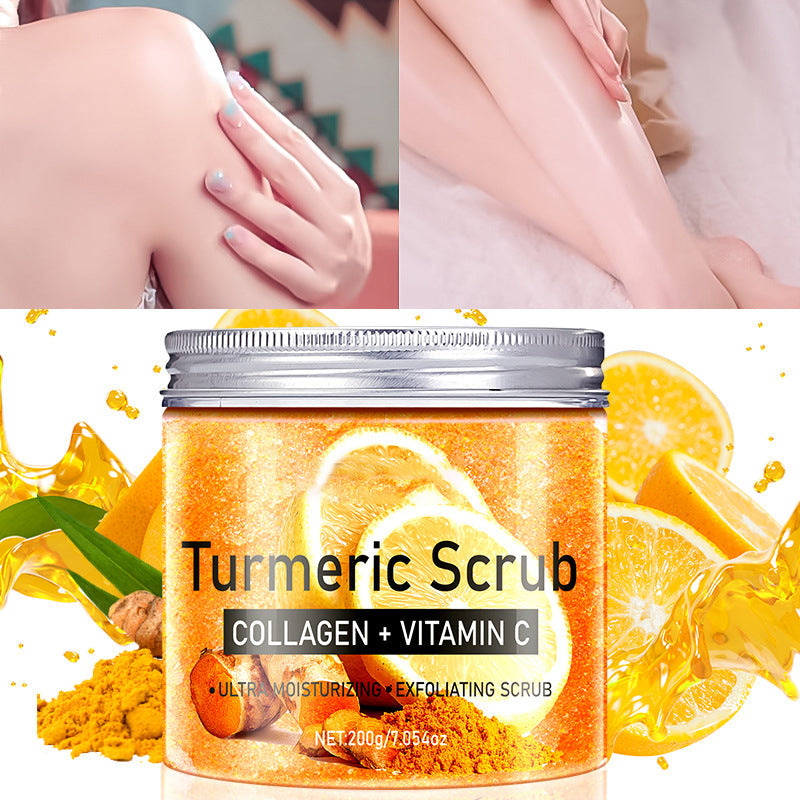 🧴DULL, DRY SKIN? FIX IT FAST!🧴 Turmeric Vitamin C Scrub – Gently Buffs Away Impurities, Deeply Moisturizes – Leaves Skin Radiant & Smooth! 🌟