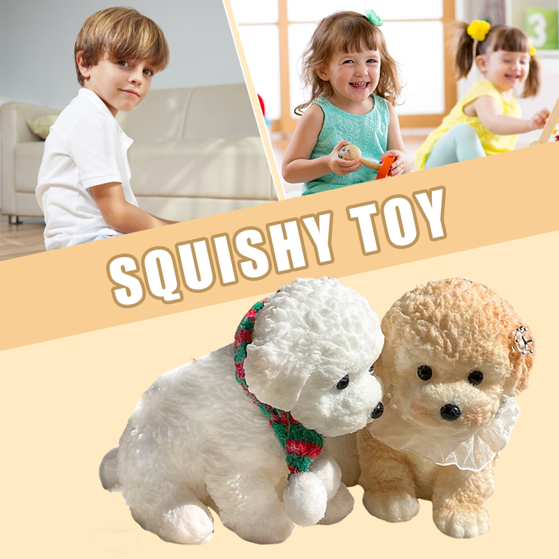🥳HOT SALE🥳💞100K+ SOLD! Squishy Toy – From £6.99! Soft TPR, portable & adorable dog design. Stress relief anywhere – grab yours! ✅
