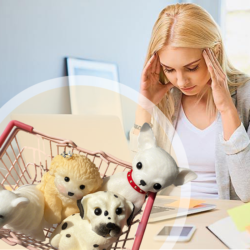 🥳HOT SALE🥳💞100K+ SOLD! Squishy Toy – From £6.99! Soft TPR, portable & adorable dog design. Stress relief anywhere – grab yours! ✅