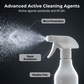 🥳2026 TOP PICK🥳 Multi-Surface Cleaning Spray – Eliminates Odors, Removes Stubborn Grime – Gentle Formula for Daily Use – Includes Towel! 🏠💨