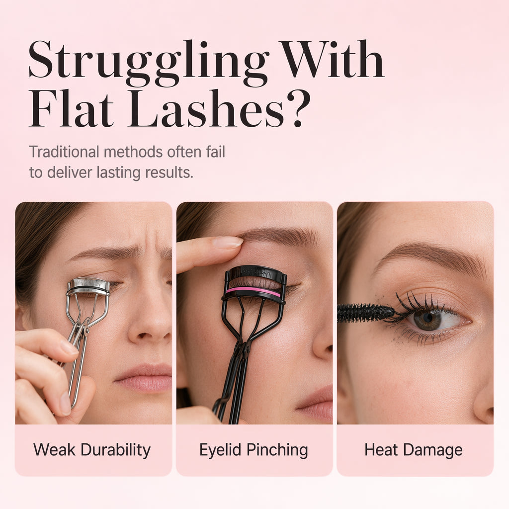 🥳2026 TOP PICK🥳 Heated Eyelash Curler – Intelligent Heat Control, 50–80°C, Compact & Portable – USB-C Rechargeable! 💄💨