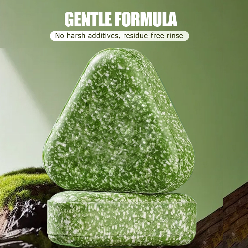 🌿WEAK, BREAKING HAIR? STRENGTHEN FAST!🌿 Shampoo Bar – Ginseng & Cypress Nourish Roots, Soothes Scalp – Reduces Breakage & Oil! 🛡️