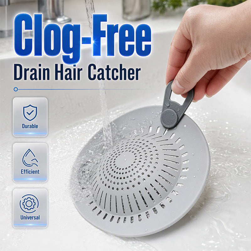 🥳HOT SALE🥳💞50K+ SOLD! Hair Catcher – From £3.99! Silicone, fast drainage & clog-free. Clean drains – grab yours! ✅