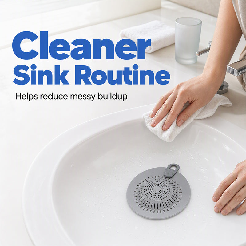 🥳HOT SALE🥳💞50K+ SOLD! Hair Catcher – From £3.99! Silicone, fast drainage & clog-free. Clean drains – grab yours! ✅