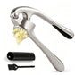 🥳2026 TOP PICK🥳 Garlic Press Set – High-Strength Zinc Alloy, Corrosion-Resistant, Effortless Squeeze – No More Smelly Hands or Waste! 🍳💨