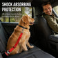 🥳2026 TOP PICK🥳 Reflective Elastic Pet Seat Belt – Heavy-Duty Nylon, 360° Rotating Hook, Anti-Corrosion – Reduces Pet Stress on Long Drives! 🚗💨