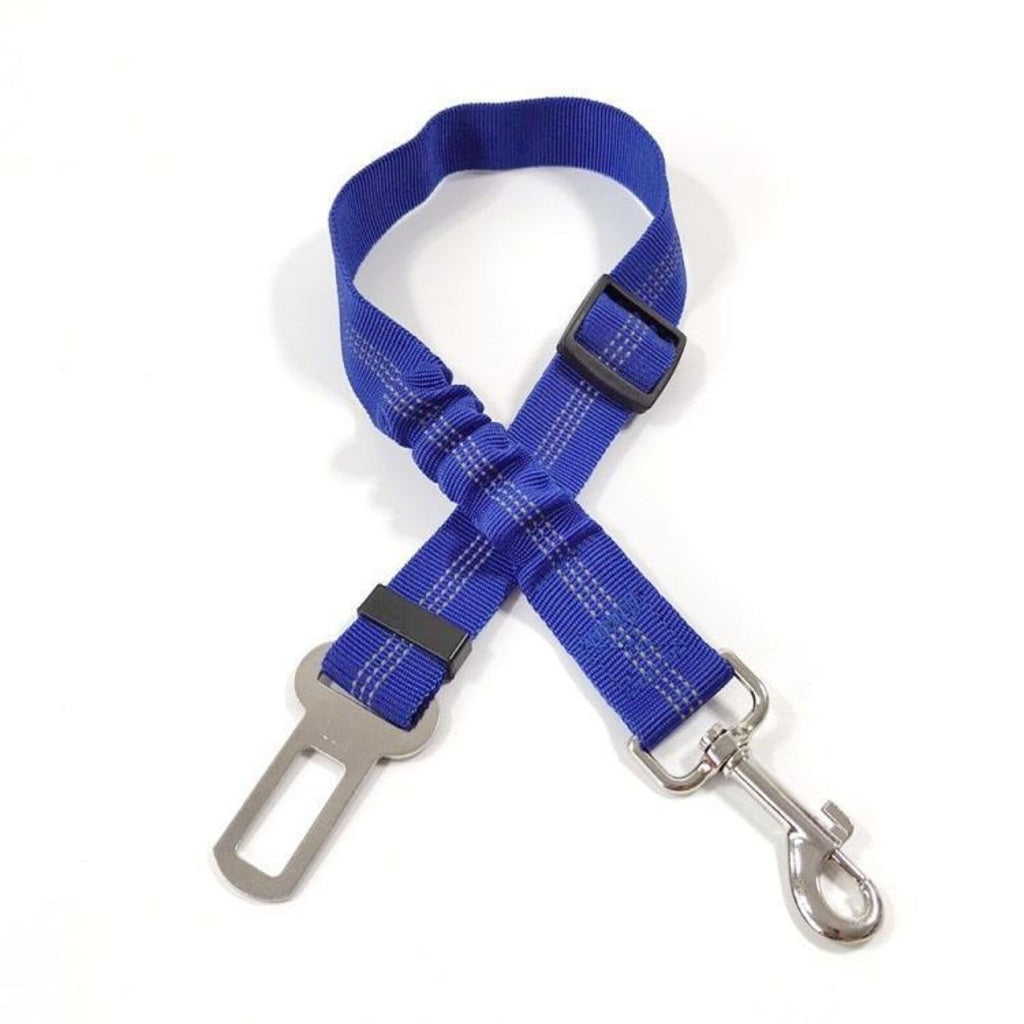 🥳2026 TOP PICK🥳 Reflective Elastic Pet Seat Belt – Heavy-Duty Nylon, 360° Rotating Hook, Anti-Corrosion – Reduces Pet Stress on Long Drives! 🚗💨