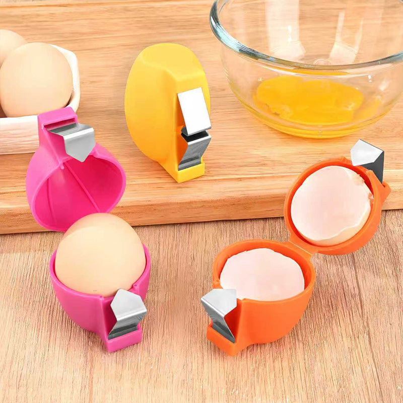 ⏰50% OFF⏰ Handheld Egg Shell Opener – Mess-Free Cracking Tool, Stainless Steel Blade – Compact Design, Fits Any Kitchen Drawer! 🔪