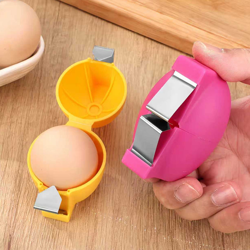 ⏰50% OFF⏰ Handheld Egg Shell Opener – Mess-Free Cracking Tool, Stainless Steel Blade – Compact Design, Fits Any Kitchen Drawer! 🔪