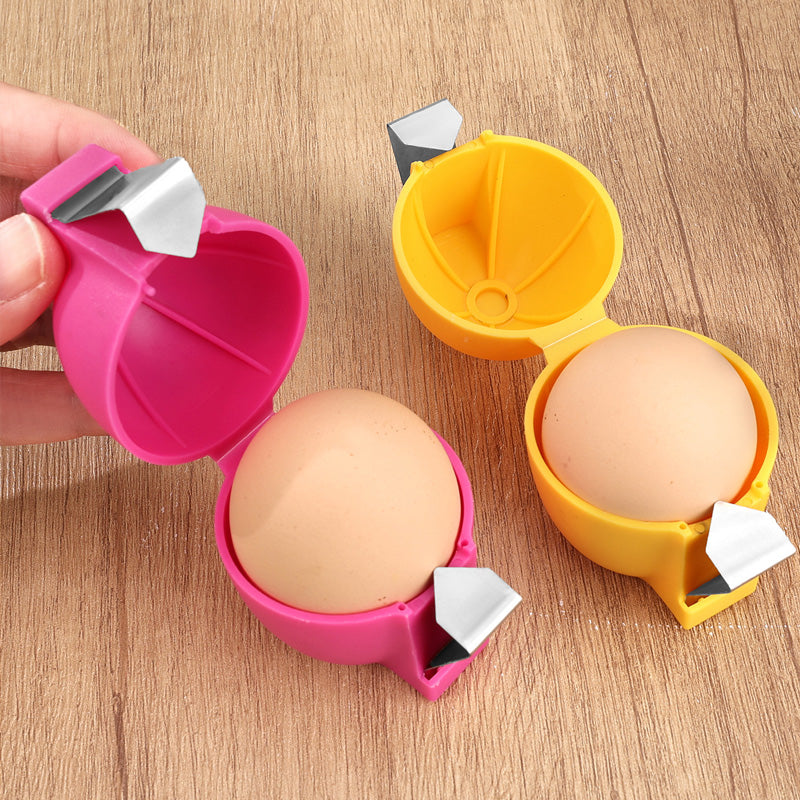 ⏰50% OFF⏰ Handheld Egg Shell Opener – Mess-Free Cracking Tool, Stainless Steel Blade – Compact Design, Fits Any Kitchen Drawer! 🔪