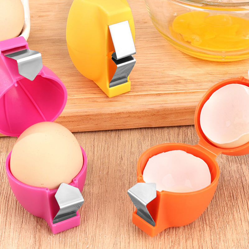 ⏰50% OFF⏰ Handheld Egg Shell Opener – Mess-Free Cracking Tool, Stainless Steel Blade – Compact Design, Fits Any Kitchen Drawer! 🔪
