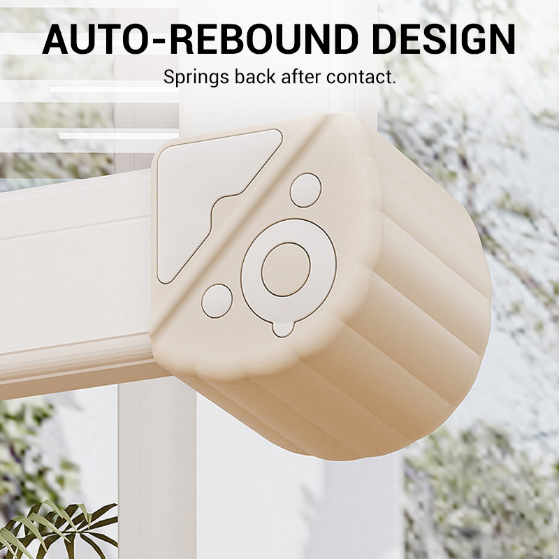 Window Corner Protector Safety Guard🔥 Window Corner Protector Safety Guard – Soft TPE Elastomer with Auto-Reset Design – Ideal for Homes with Children, Seniors & Daily Use 🪟🛡️